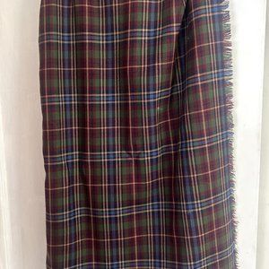 Liz Clairborne Plaid Skirt, Pre-Owned, Sz 14